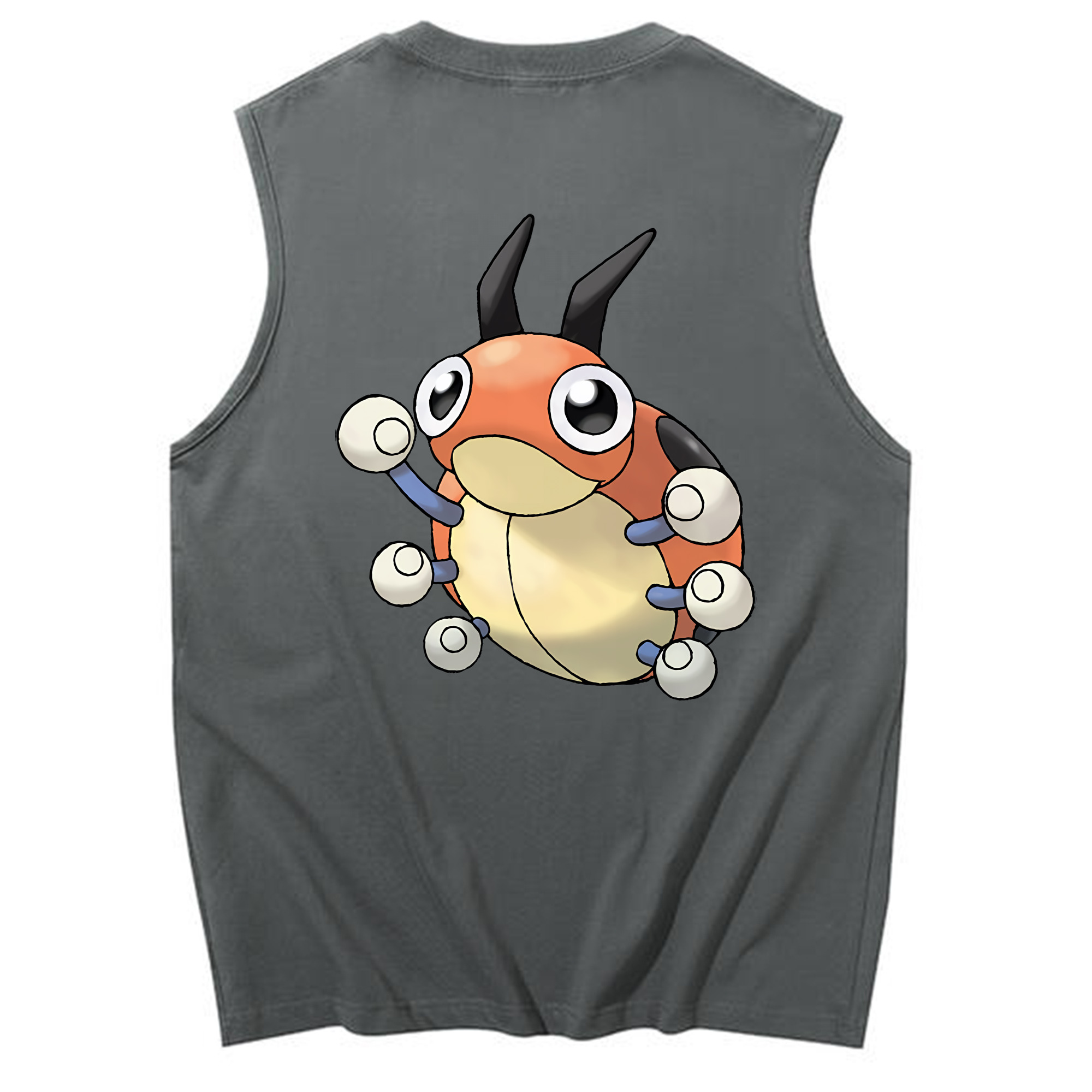 （画像用） ポケットモンスター Pokémon コットン100％タンクトップ（背面プリント）
